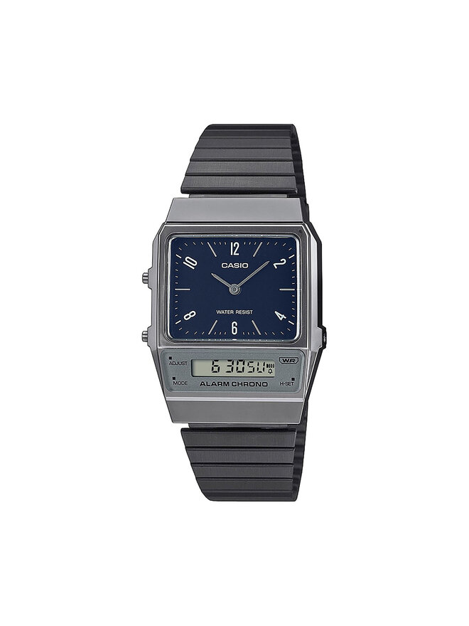 Casio Zegarek Casio Vintage Edgy AQ-800EB-2AEF Czarny