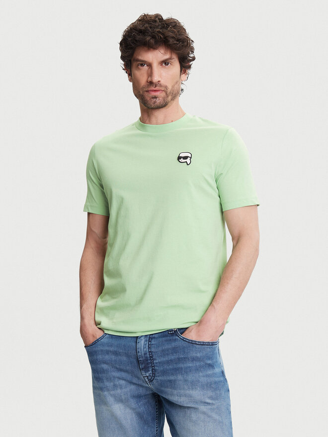 KARL LAGERFELD KARL LAGERFELD T-Shirt 755710 552224 Grün Regular Fit