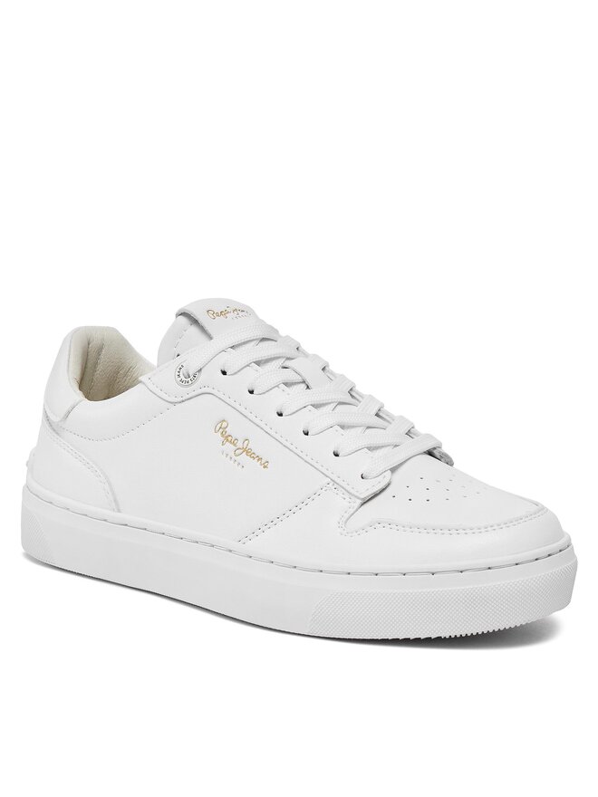 Pepe Jeans Sneakers Pepe Jeans Camden Supra W PLS00002 Bianco