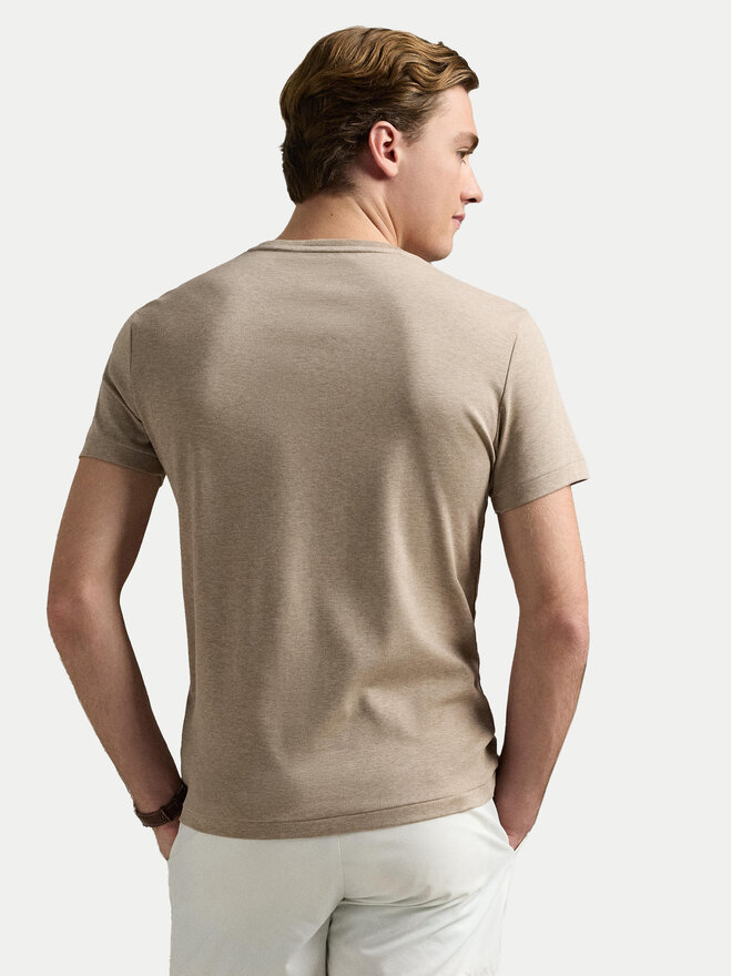 Polo Ralph Lauren Polo Ralph Lauren T-Shirt 710740727089 Beige Custom Slim Fit