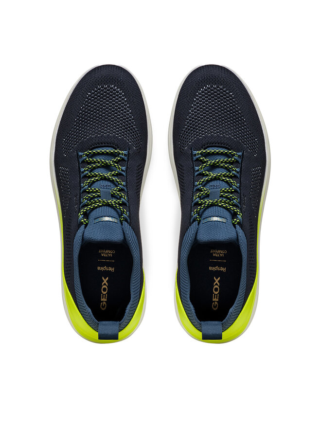 Geox Sneakersy Geox U Spherica U55BYE 0009T C4502 Tmavomodrá
