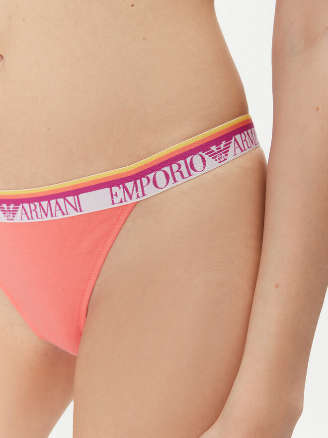 Emporio Armani Underwear Emporio Armani Underwear Σετ 2 τεμάχια στρίνγκ EW000405 AF10883 M4008 Ροζ