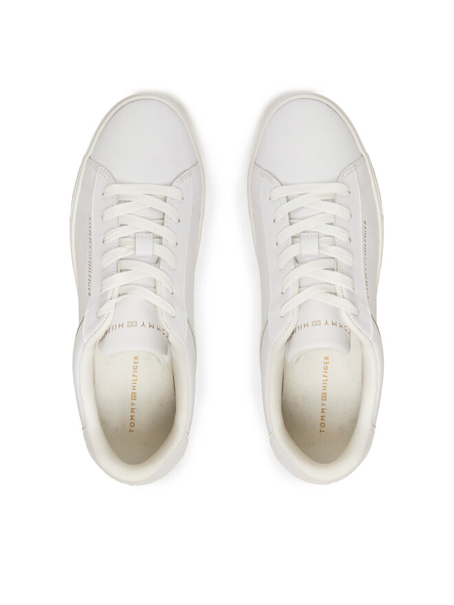Tommy Hilfiger Sneakersy Tommy Hilfiger Essential Court FW0FW08320 Biały