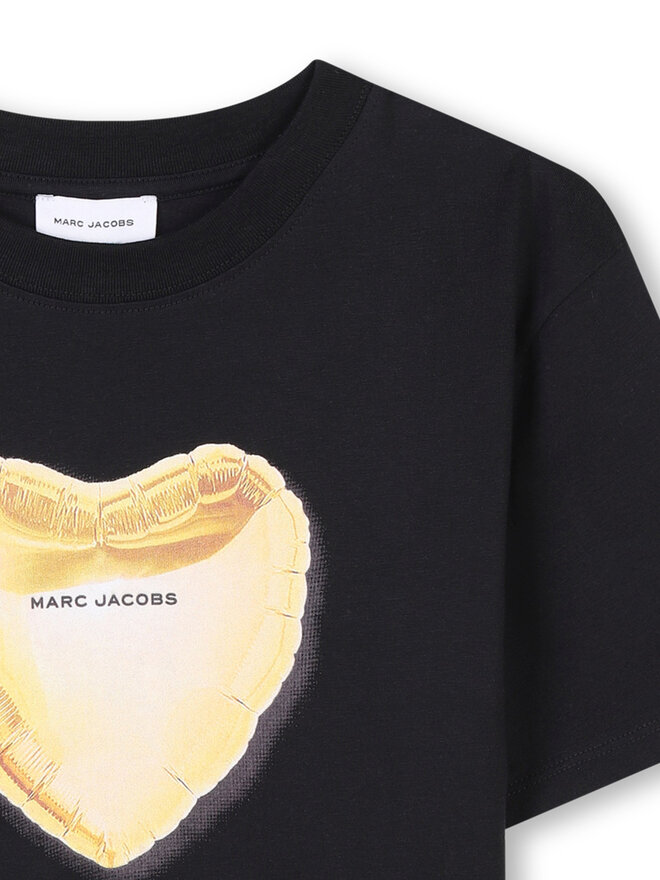 Marc Jacobs Marc Jacobs Marškinėliai W60545 Juoda Regular Fit