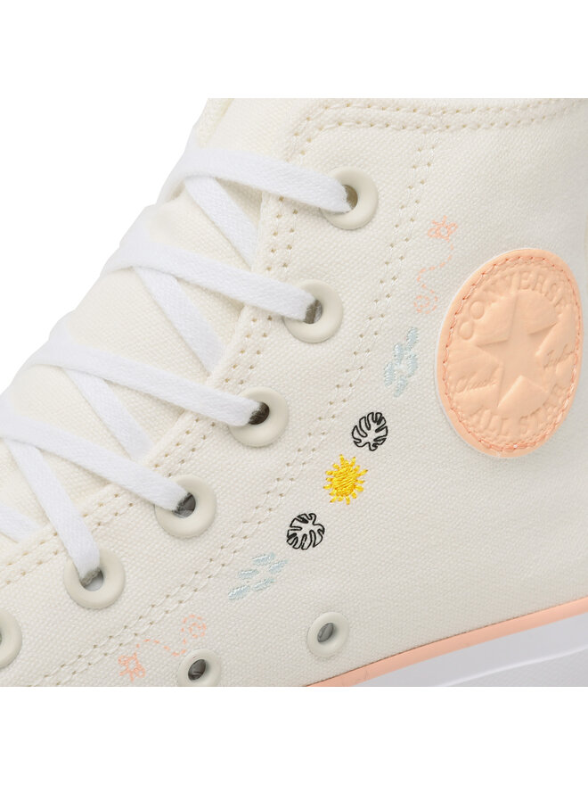 Converse Plátěnky Converse Chuck Taylor All Star Lift Hi A03516C Écru