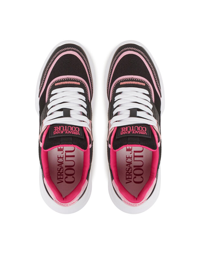 Versace Jeans Couture Sneakersy Versace Jeans Couture 78VA3SC4 Czarny