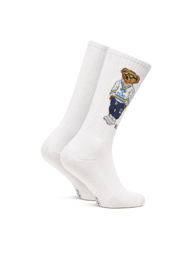 Polo Ralph Lauren Hohe Herrensocken Polo Ralph Lauren 449973027002 Weiß