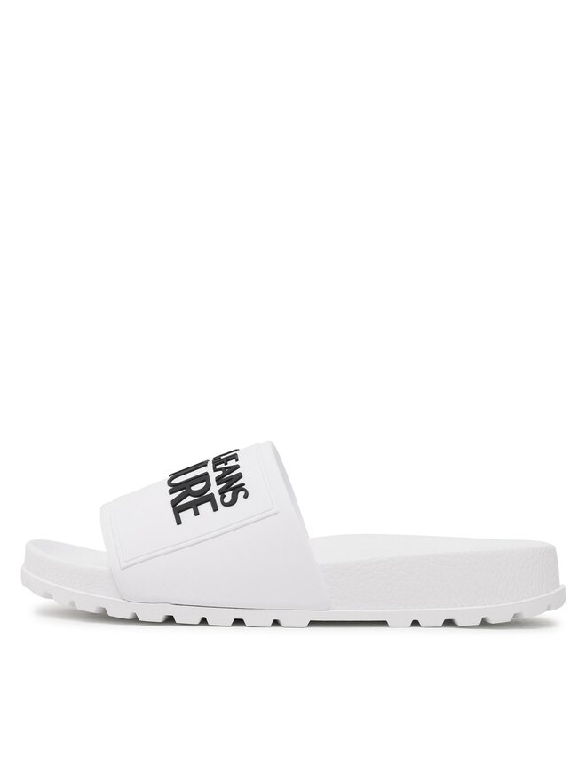 Versace Jeans Couture Natikači Versace Jeans Couture 74VA3SQ2 71353 Bela