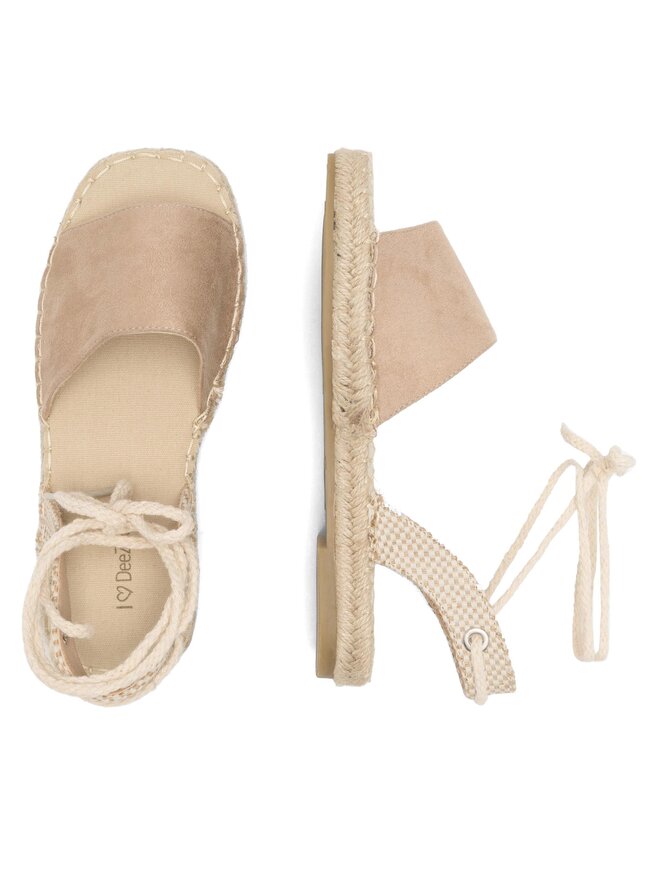 DeeZee Espadrilles DeeZee WSS20457-02 Beige