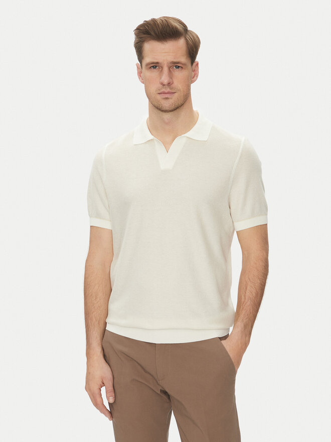 BOSS BOSS Poloshirt H-Jianluca 50537654 Weiß Regular Fit