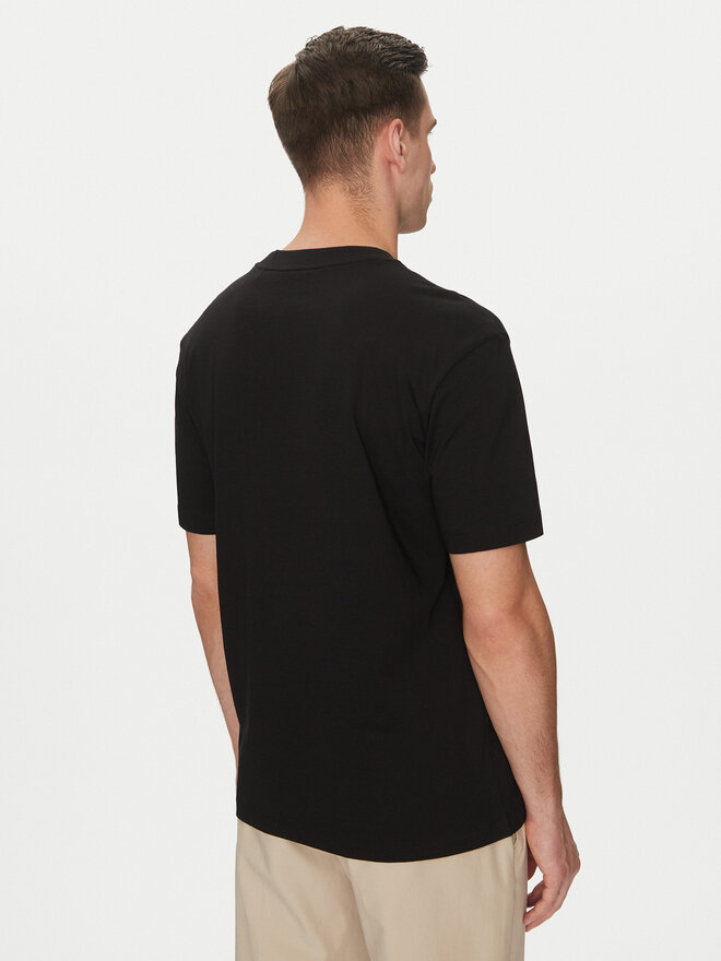 HUGO HUGO T-Shirt Daporoni 50538254 Μαύρο Relaxed Fit