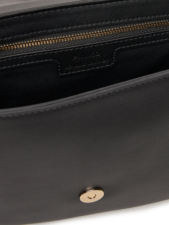 PINKO Kabelka PINKO Saddle Classic PE 25 PLTT 103830 A270 Černá