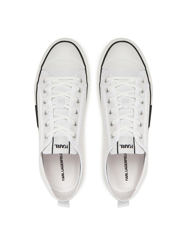 KARL LAGERFELD Sneakers aus Stoff KARL LAGERFELD KL50425 Weiß