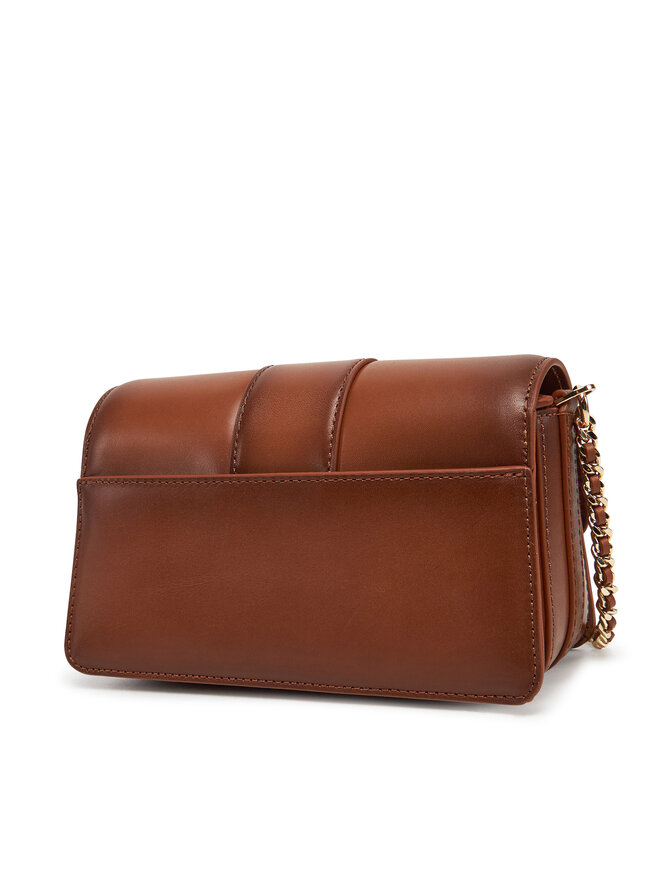 Tommy Hilfiger Torebka Tommy Hilfiger Heritage Leather Crossover Burn AW0AW17398 Brązowy