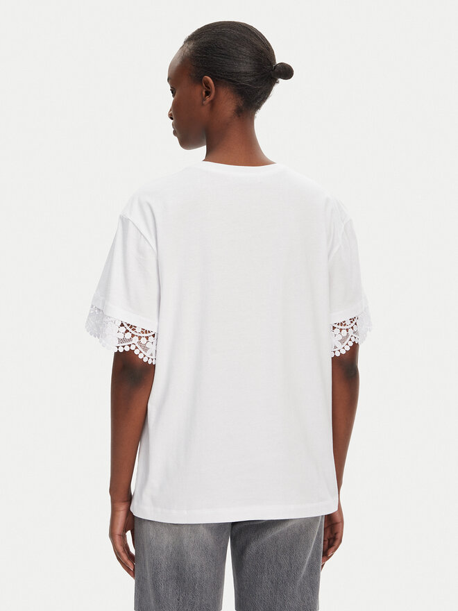 TWINSET TWINSET Футболка 251TT2410 Білий Relaxed Fit