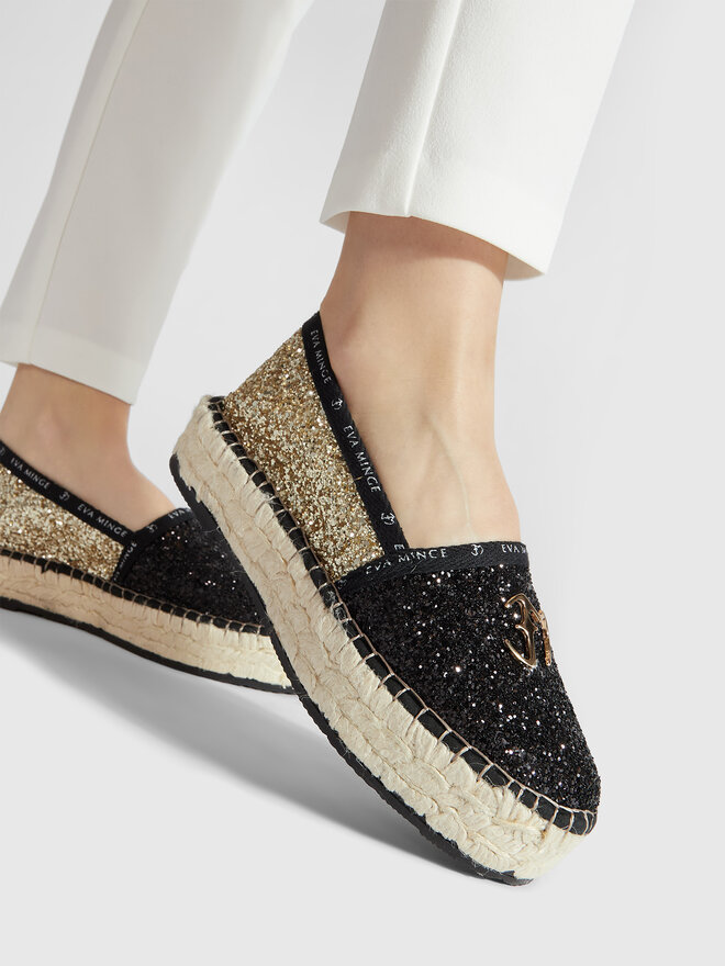 Espadrilles Eva Minge EM 46 11 001465 Fekete ecipo.hu