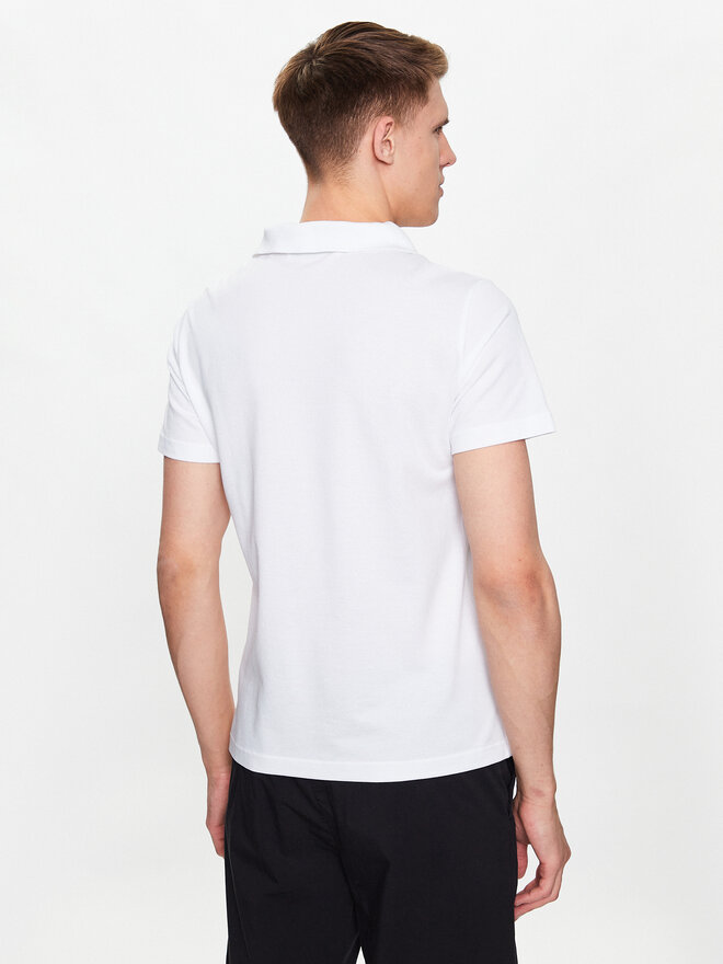 Trussardi Trussardi Poloshirt Emboidered 52T00712 Weiß Regular Fit