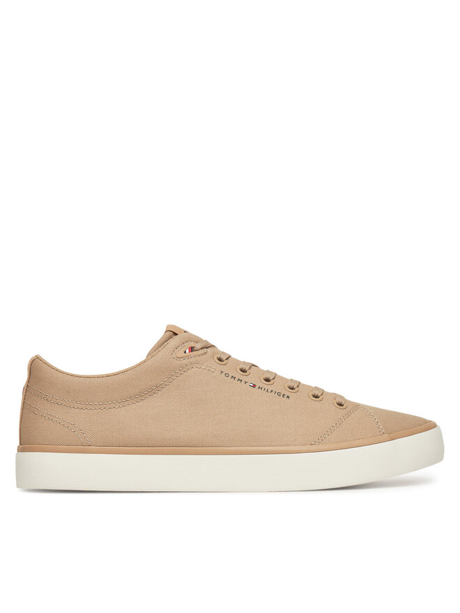 Tommy Hilfiger Zapatillas Tommy Hilfiger Th Hi Vulc Low Core Canvas FM0FM05396 Beis