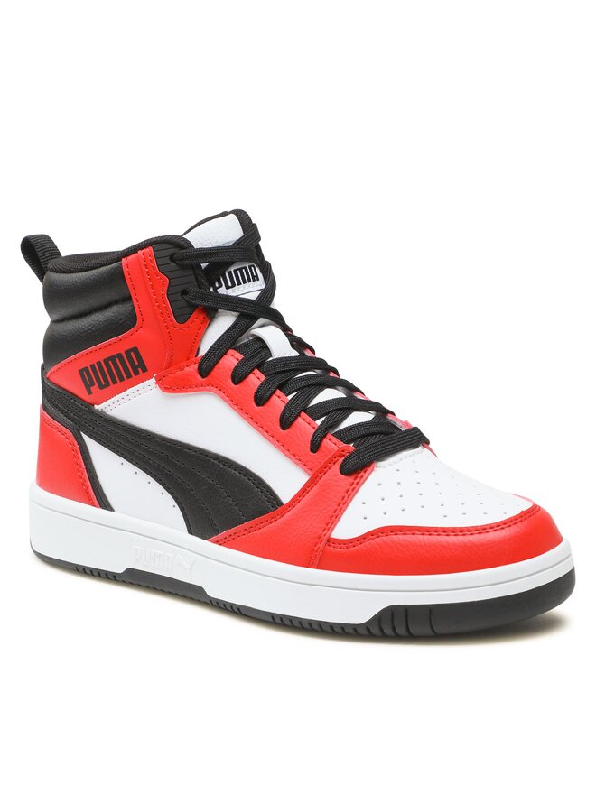 Puma Сникърси Puma Rebound V6 Mid Jr 393831 03 Червен