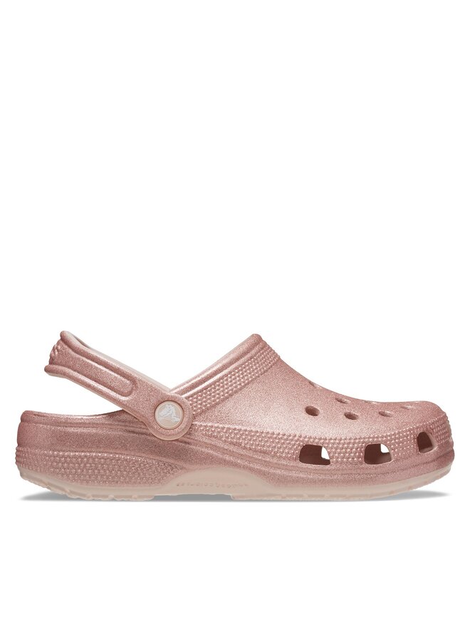 Crocs Παντόφλες Crocs Classic Glitter Clog Quartz 205942 Ροζ