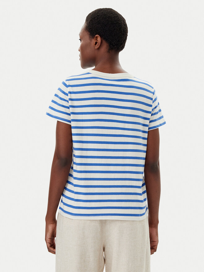 Gap Gap Marškinėliai 721625-02 Mėlyna Regular Fit