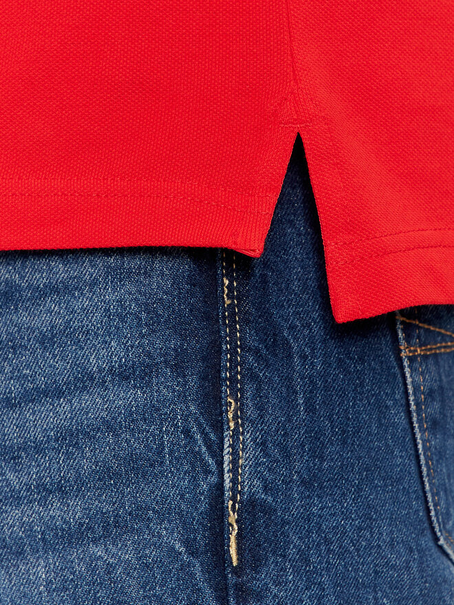 Tommy Hilfiger Tommy Hilfiger Поло 1985 MW0MW17771 Червоний Slim Fit