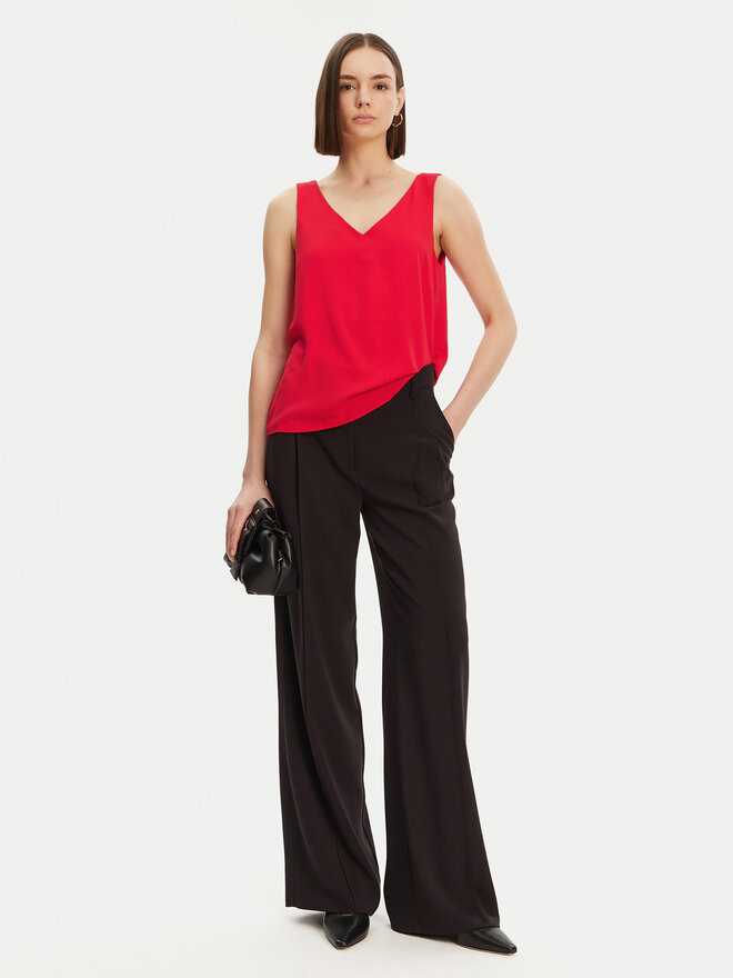 Pieces Pieces Top Franan 17146424 Rot Regular Fit