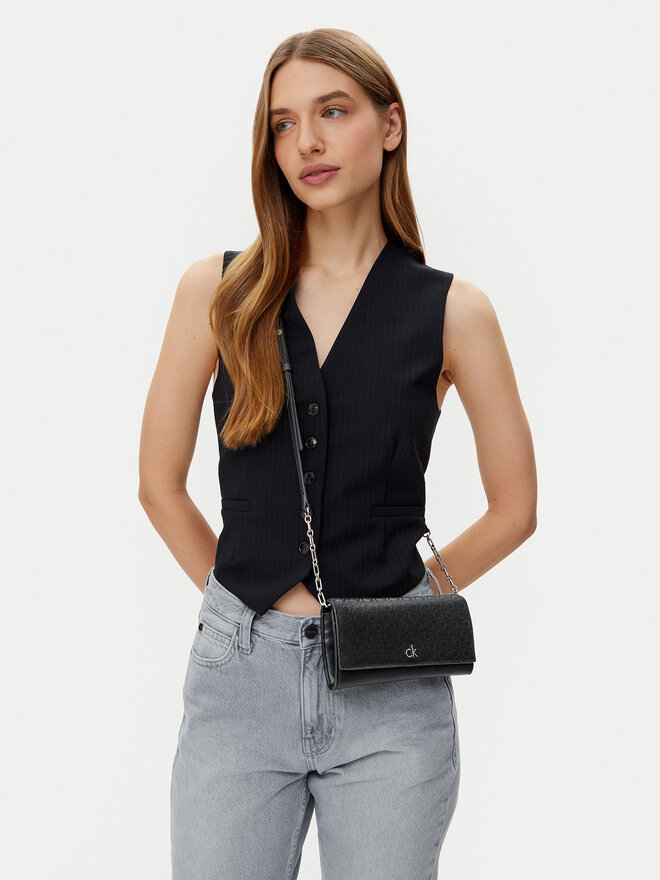 Calvin Klein Τσάντα Calvin Klein Ck Daily Wallet Mini Bag_Mono K60K612853 Μαύρο