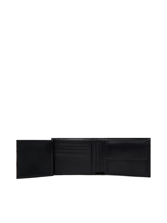 Calvin Klein Pánska peňaženka Calvin Klein Ck Premium Trifold 10Cc W/Coin K50K512849 Čierna