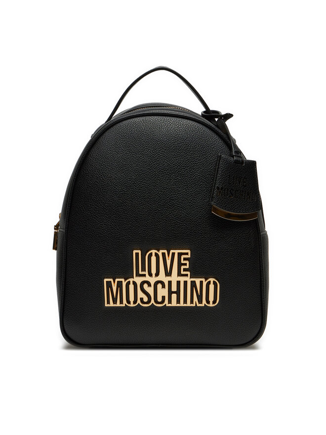 Love moschino canvas backpack best sale