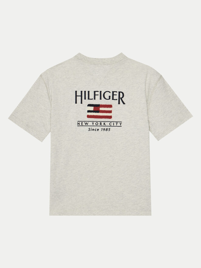 Tommy Hilfiger Tommy Hilfiger Marškinėliai KB0KB09531 D Pilka Regular Fit