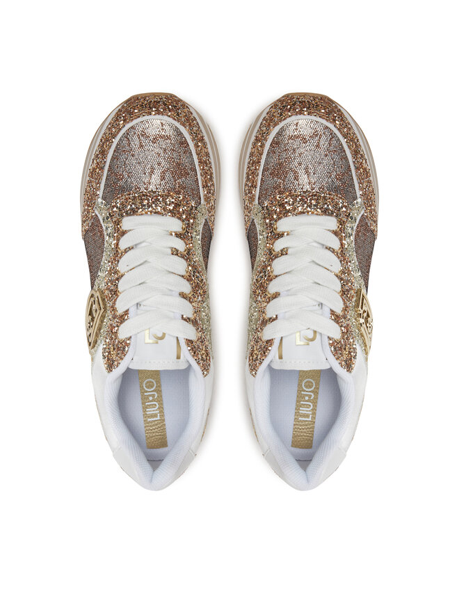 Liu Jo Sneakersy Liu Jo Maxi Wonder BA5015 TX007 Złoty