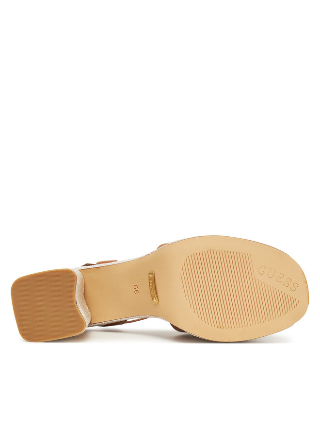 Guess Espadryle Guess FLJFML LEA03 Brązowy