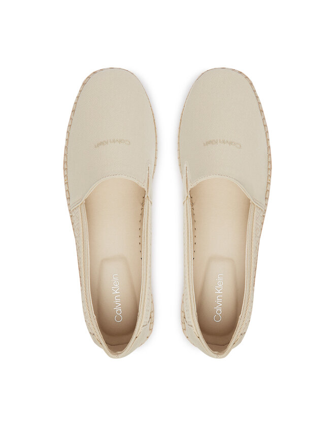 Calvin Klein Espadrilles Calvin Klein Espadrille Webbing Cv HM0HM02075 Écru