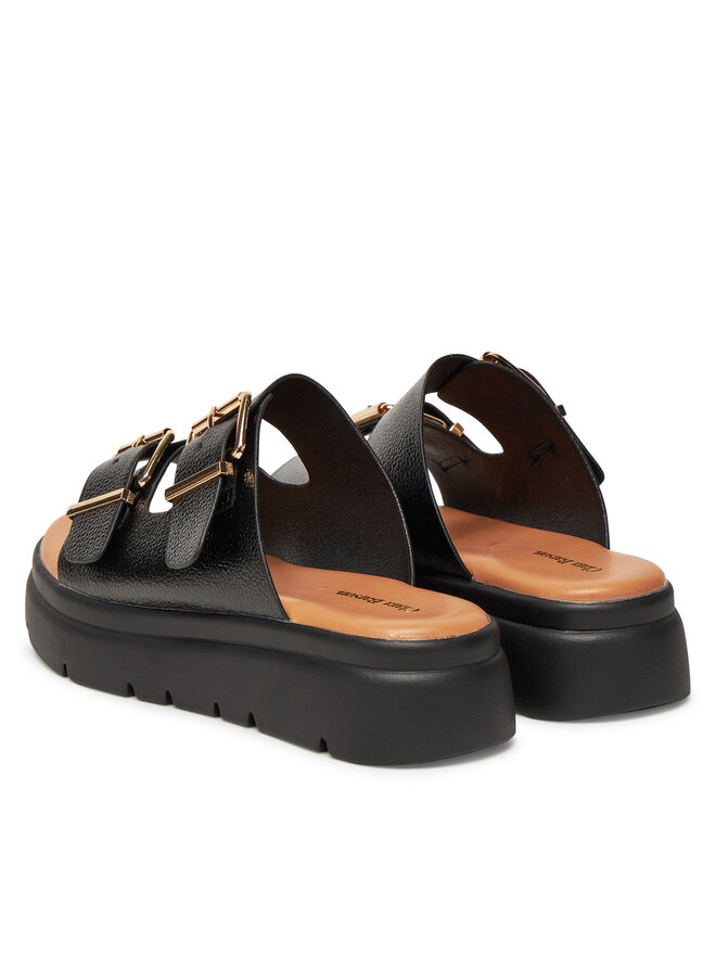 Clara Barson Pantoletten Clara Barson H3T9409-6 Schwarz