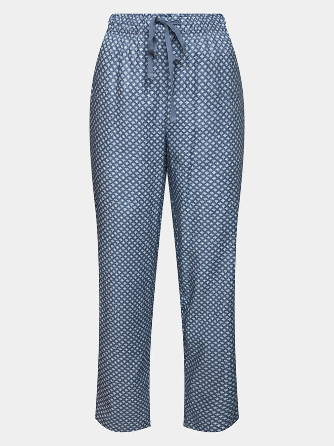Selmark Selmark Pijama Corbatera P7373 Azul Regular Fit