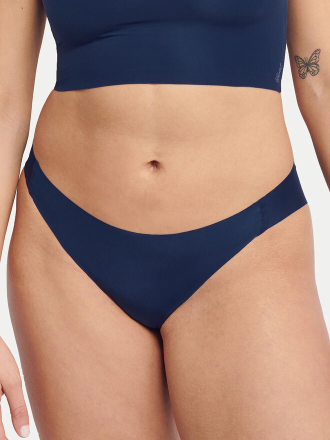 Sloggi Sloggi Klassischer Damenslip Zero Feel 10217838 Dunkelblau