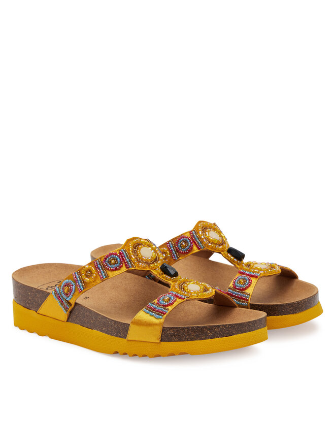 Scholl Παντόφλες Scholl New Bogota MF26607 2007 Πορτοκαλί
