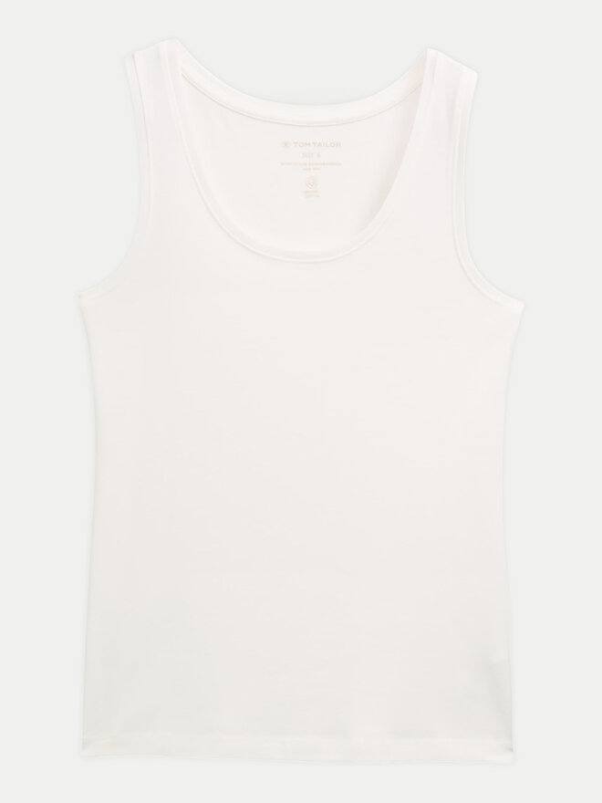 Tom Tailor Tom Tailor Felső 1045540 Fehér Regular Fit