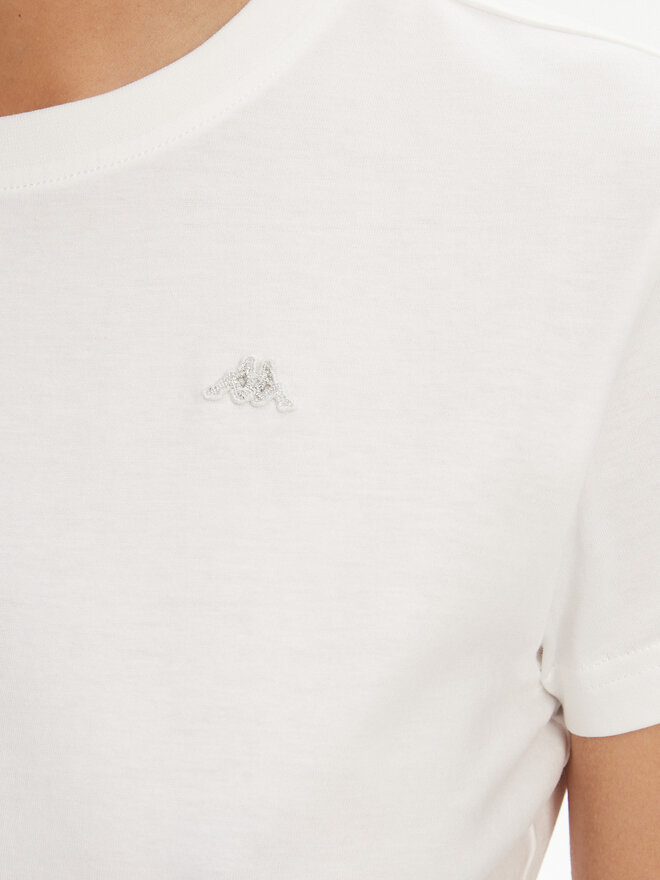 Robe di Kappa Robe di Kappa Camiseta Katie 62115RW Blanco Regular Fit