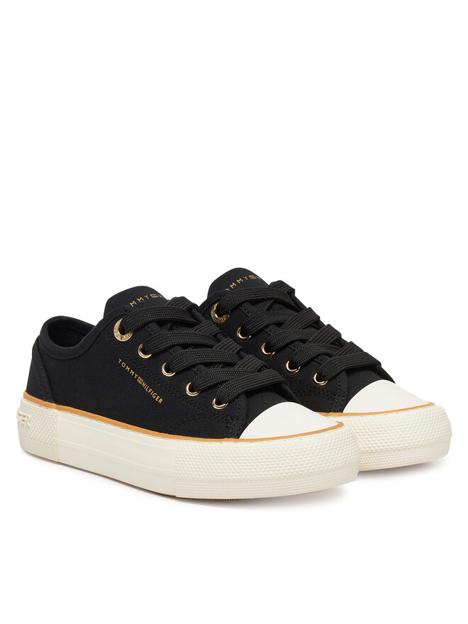 Tommy Hilfiger Trampki Tommy Hilfiger T3A9-33733-0890999 Czarny