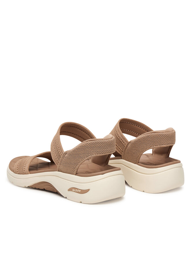 Skechers Sandalen Skechers Slip-Ins: Arch Fit 2.0 Sandal - Kennedy 140844/TAN Beige
