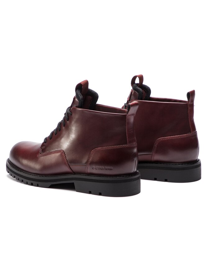 G-Star Raw Botines planos G-Star Raw Core Derby Boot D11777-A850-593 Guinda/burdeos