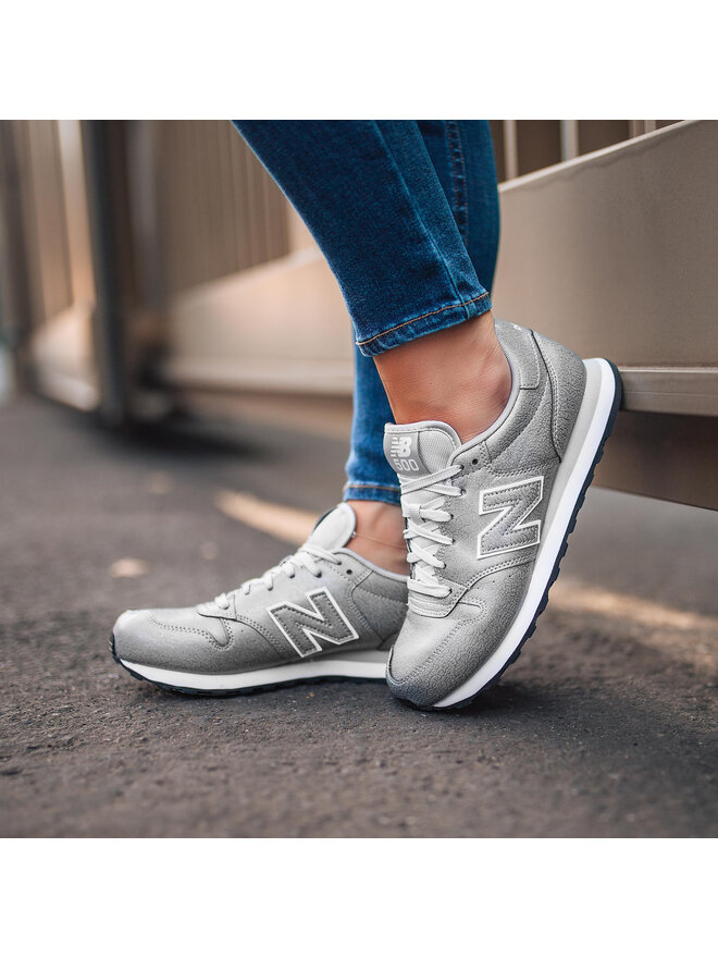 New balance chaussure argent sales