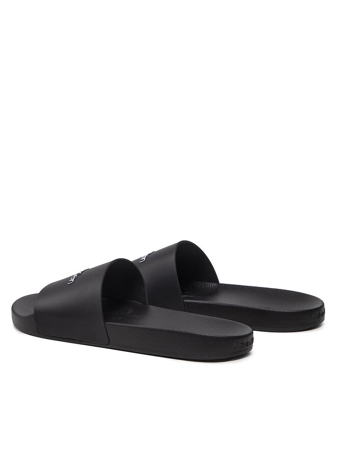Calvin Klein Jeans Papucs Calvin Klein Jeans Pool Slide HM0HM00455 Fekete