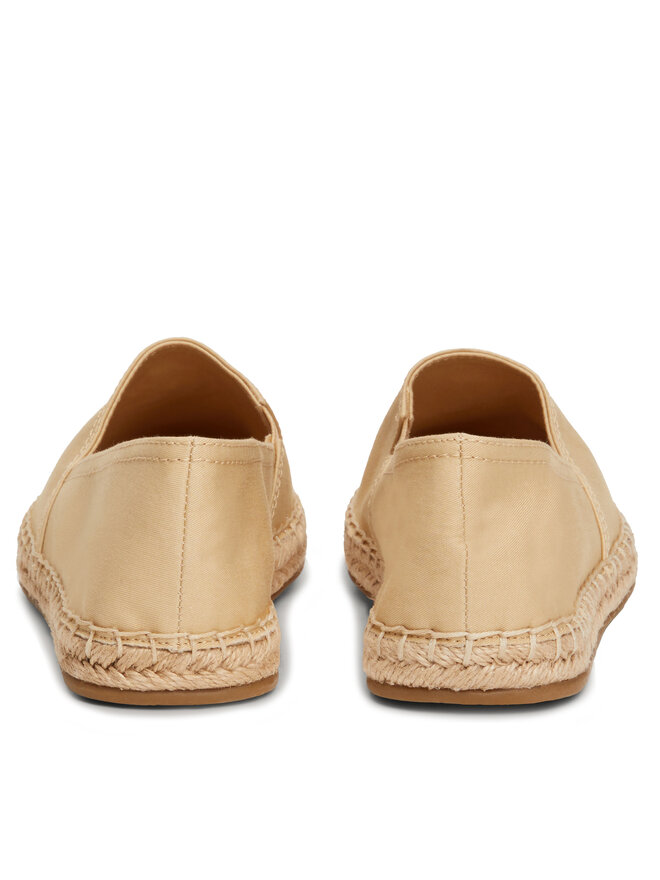 Tommy Hilfiger Еспадрили Tommy Hilfiger Embroidered Flat Espadrille FW0FW07721 Бежов