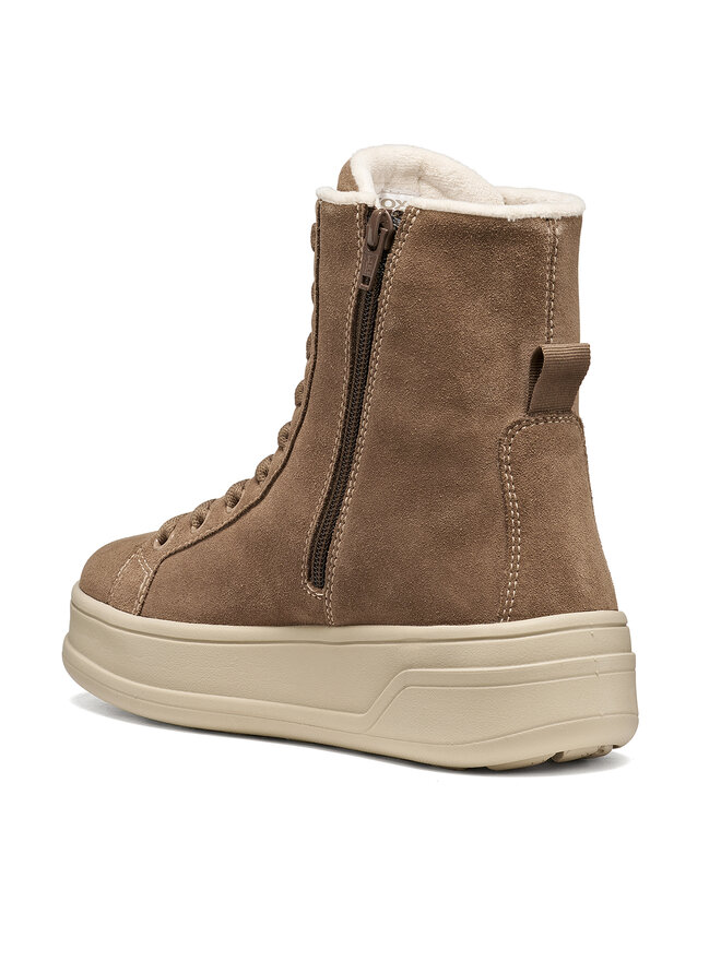 Geox Schnürschuhe Geox D Spherica Ecub-2 D66WVF 22 C6029 Hellbraun