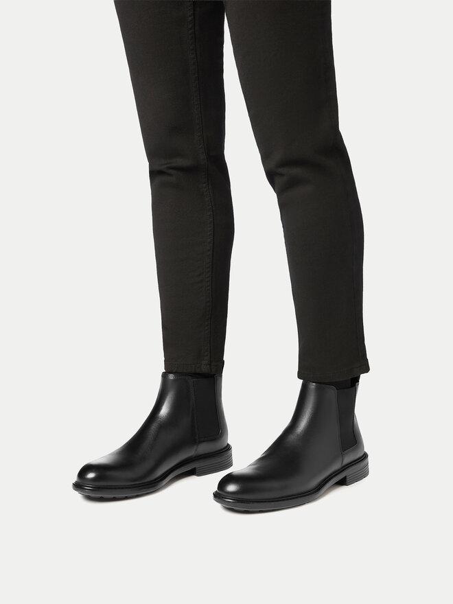 Geox Боти тип челси Geox Walk Pleasure U567KA-00043 C9999 Черен