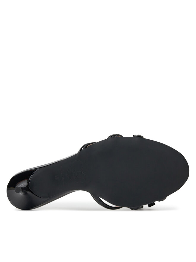 LOVE MOSCHINO Klapki LOVE MOSCHINO JA28036G1MIH0000 Czarny