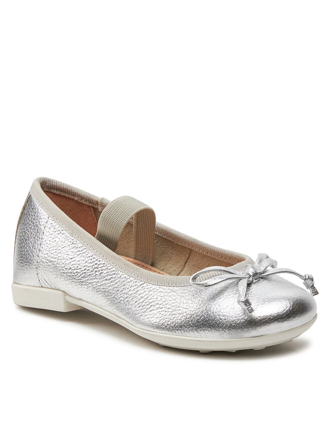Geox Balerina Geox Jr Plie' J4555D 00044 C1007 M Ezüst